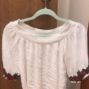 Off the shoulder top